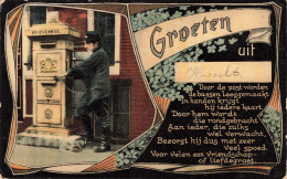 Hasselt Groeten Uit Fantasiekaart Oud ±1913 C3181 - Altri & Non Classificati