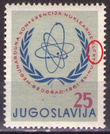 Yugoslavia 1961 - Nuclear Electronic Conference - Mi 942 - ERROR - MNH**VF - Ungebraucht