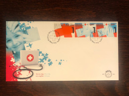 NETHERLANDS  FDC COVER 2012 YEAR RED CROSS HEALTH MEDICINE STAMPS - FDC