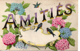 Hortensias Et Petits Oiseaux : AMITIES - Altri & Non Classificati