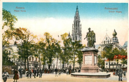 73338715 Anvers Antwerpen Place Verte Statue Monument Serie I No. 6 Anvers Antwe - Antwerpen