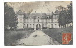 CPA Vue RARE - VILLERS-SUR-COUDUN - Château De Rimberlieu (vue De Devant) - Edit. Bourson - Circulé En 1920 - - Sonstige & Ohne Zuordnung