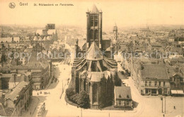 73338708 Gent Gand Flandre St Niklaaskerk En Panorama Gent Gand Flandre - Gent