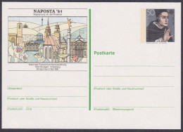 Germany, BRD 1981, NAPOSTA, Killesberg, Special Stationery Card - Sonstige & Ohne Zuordnung