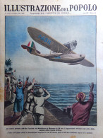 Illustrazione Del Popolo 3 Novembre 1934 Aviazione Agello Re Somalia Piemontesi - Sonstige & Ohne Zuordnung