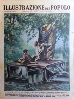 Illustrazione Del Popolo 22 Luglio 1934 Duce Lavoratore Varsavia Baci Camerini - Andere & Zonder Classificatie