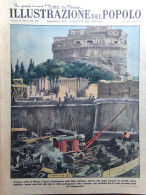 Illustrazione Del Popolo 25 Febbraio 1934 Castruccio Lavori Roma Parigi Firenze - Sonstige & Ohne Zuordnung