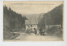 BALLON D'ALSACE - Maison Forestière Du Rosemont - Au Fond, Les Ruines Du Château - Sonstige & Ohne Zuordnung