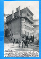 VIX023, Lausanne, Animée, Ancienne Maison Bernoise, Rue Du  Prés, Précurseur, Circulée 1905 - Lausanne