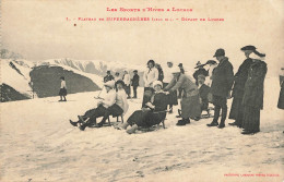 D8494 Superbagnères Plateau Départ De Luges - Superbagneres