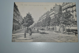 France 1909 Carte Postale Paris/Avenue Boquet - Nahverkehr, Oberirdisch