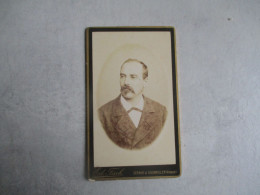 ED FISCH  PHOTO A CERNAY 55 CDV PHOTO CABINET  PORTRAIT HOMME - Anonyme Personen