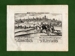 ST-FR ANGERS 1678~ ANGIERS Daniel Meisner - MORS SCEPTRA LIGONIBUS AEQUAT - Prints & Engravings