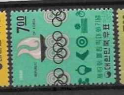 South Korea 1968 Mnh ** 20 Euros Olympics Mexico - Corea Del Sud