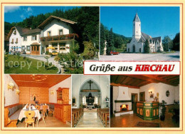 73338006 Warth Niederoesterreich Gasthof Pension Gauss Gaststube Kirche Inneres  - Autres & Non Classés