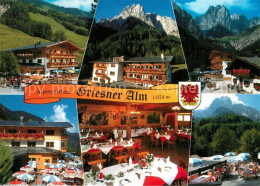 73338001 Wilder Kaiser Alpengasthaus Griesner Alm Gastraeume Terrasse Wilder Kai - Other & Unclassified
