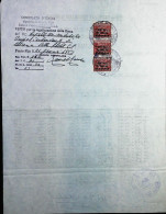 1952 - SHELL CARIBBEAN PETROLEUM - MARCA  CONSOLARE ITALIA - S6942 - Revenue Stamps