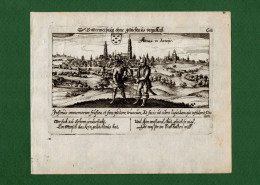 ST-FR ARRAS 1678~ Arras In Artoys Daniel Meisner Gravure Sur Cuivre - Prints & Engravings