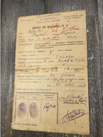 Ordre De Démobilisation D’un Zouave Du 22eme  Zouaves 1940 Oran - 1939-45