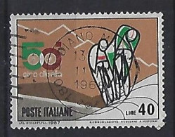 Italy 1967  Radrundfahrt "Giro D`Italia" (o) Mi.1231 - 1961-70: Afgestempeld