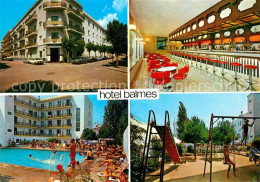 73337940 Calella Hotel Balmes Bar Swimmingpool Spielplatz Calella - Andere & Zonder Classificatie