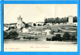 VIX025, Orbe, L'Eglise Et Le Château, 434, A. Deriaz,  Non Circulée - Orbe