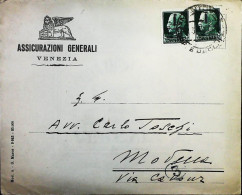 RSI 1943 - 1945 Lettera / Cartolina Da Mantova - S7480 - Poststempel