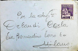 RSI 1943 - 1945 Lettera / Cartolina Da Besnate (Varese) - S7442 - Marcofilía