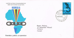 54995. Carta ONU  New York 1997. Liberation NAMIBIA, United Nations - UNO