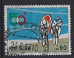 Italy 1967  Radrundfahrt "Giro D`Italia" (o) Mi.1232 - 1961-70: Gebraucht