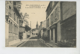 GARCHES - La Grande Rue - L'Eglise Et La Poste - Garches