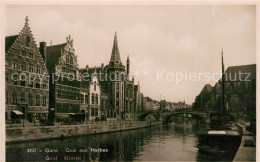 73337850 Gand Belgien Quai Aux Herbes Gand Belgien - Andere & Zonder Classificatie