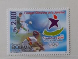 BOLIVIE BOLIVIA MNH** 2010  FOOTBALL FUSSBALL SOCCER CALCIO VOETBAL FUTBOL FUTEBOL FOOT FOTBAL - Unused Stamps