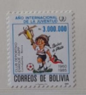 BOLIVIE BOLIVIA MNH** 1985  FOOTBALL FUSSBALL SOCCER CALCIO VOETBAL FUTBOL FUTEBOL FOOT FOTBAL - Unused Stamps