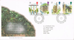 54996. Carta F.D.C. EDINBURGH (England) 1989. Industrial Archaeology. Arqueologia Industrial - 1981-1990 Decimal Issues