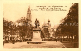73337795 Anvers Antwerpen Place Verte Et Statue Rubens Monument Anvers Antwerpen - Antwerpen