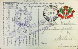 ITALY - WW1 – WWI Posta Militare 1915-1918 – S8031 - Military Mail (PM)