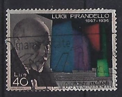 Italy 1967  Luigi Pirandello (o) Mi.1234 - 1961-70: Usados