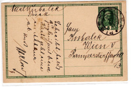 Entier De 1916 - Briefkaarten