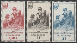 FRANCE - 81/83  3 VIGNETTES BIENFAISANCE PTT 1965 - Unused Stamps