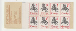 Zweden Postzegelboekje Facit H195 Michel 590D ** - 1951-80