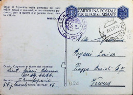 POSTA MILITARE ITALIA IN CROAZIA  - WWII WW2 - S7002 - Militaire Post (PM)