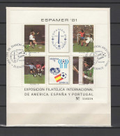 Argentina 1981 Football Soccer World Cup S/s On FDC - 1982 – Espagne