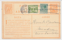 Verhuiskaart G. 7 Amsterdam - Duitsland 1928 - Buitenland - Entiers Postaux