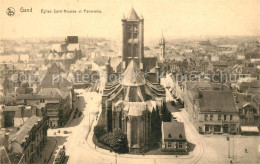 73337705 Gand Belgien Panorama Eglise Saint Nicolas Serie 3 No 27 Gand Belgien - Sonstige & Ohne Zuordnung