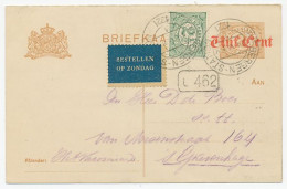 Briefkaart Met Bijfr. Driebergen 1921 - Zondag Etiket - Non Classificati