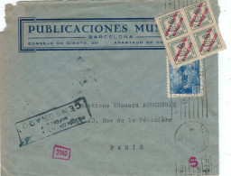 Publicaciones Barcelona > Editions Edouard Boucherit Paris - Zensur OKW - Lettres & Documents