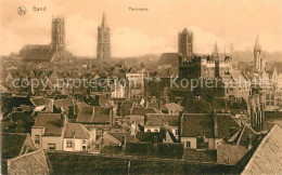 73337677 Gand Belgien Panorama De La Ville Cathedrale Le Beffroi Eglise Gand Bel - Autres & Non Classés