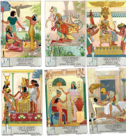 (bouillon) LIEBIG S 1280 « Isis Et Osiris  » - Série Complète De 6 Chromos - Liebig