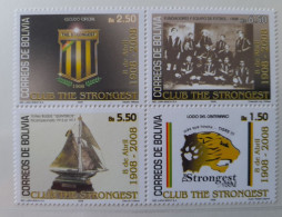 BOLIVIE BOLIVIA  STRONGEST MNH** 2008 FOOTBALL FUSSBALL SOCCER CALCIO VOETBAL FUTBOL FUTEBOL FOOT FOTBAL - Unused Stamps